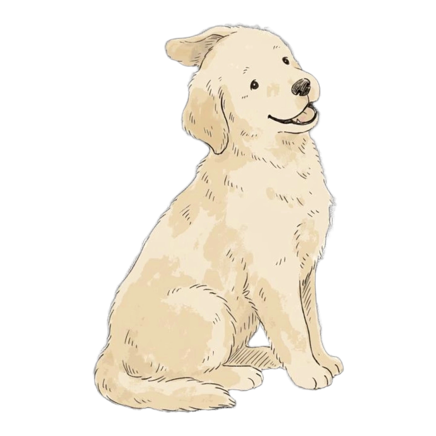 Honey, Golden retriever